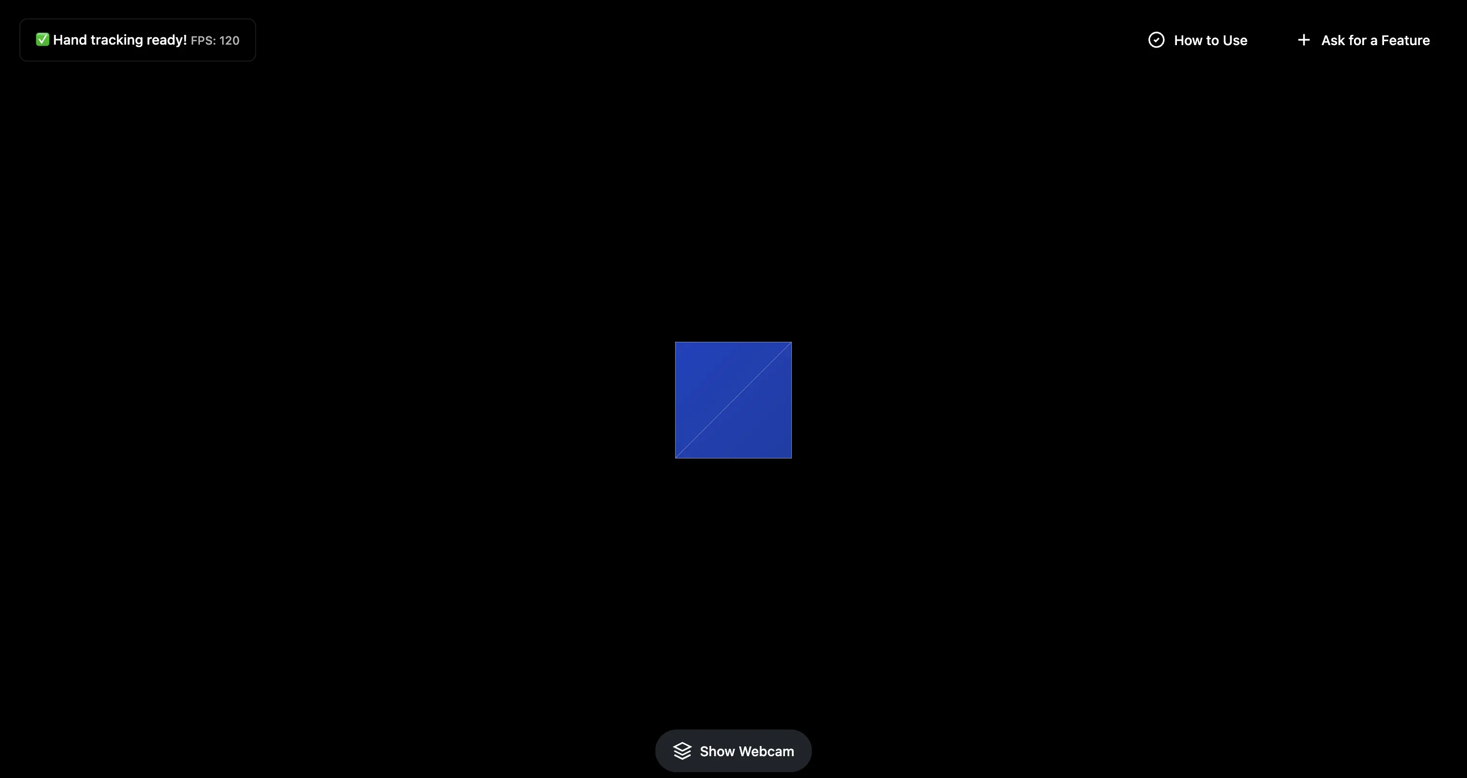 3D Hand Tracking Game